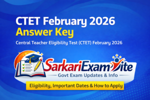 CTET Answer Key February 2026